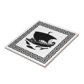 Griechischer Schlüsselentwurf Fliese (Seite)