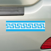 Griechischer Schlüsselmuster-Autoaufkleber Autoaufkleber (Auf Auto)