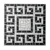 Griechischer schwarzer Marmor Fliese (Vorderseite)