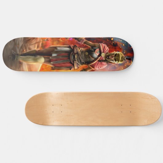 Griechischer Skateboarddecker Skateboard (Horizontal)