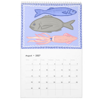 Griechischer Sommer Szenen & Muster Küchenkalender Kalender