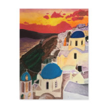 griechischer Sonnenuntergang