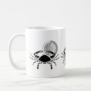 Griechischer Stil Krebs Krebs Zodiac Chart Kaffeetasse