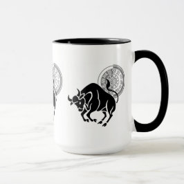 Griechischer Stil Taurus Tasse