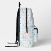 Griechischer Strand Minimalist Bedruckter Rucksack (Links)