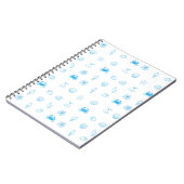 Griechischer Strand Minimalist Notizblock (Linke Seite)