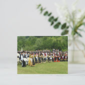 Griechischer Tanz Postkarte (Stehend Vorderseite)