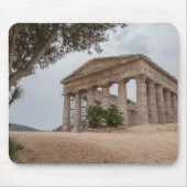 Griechischer Tempel bei Segesta, Sizilien Mousepad (Vorne)