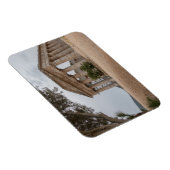 Griechischer Tempel in Segesta, Sizilien Magnet (Rechte Seite)