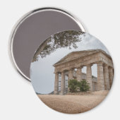 Griechischer Tempel in Segesta, Sizilien Magnet (Vorderseite/Rückseite)