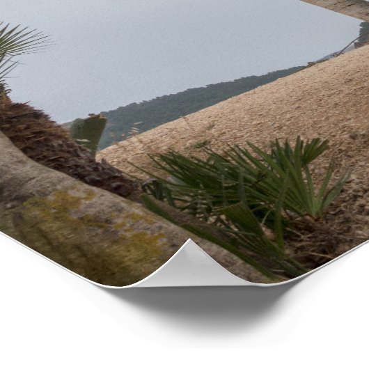 Griechischer Tempel in Segesta, Sizilien Poster (Ecke)