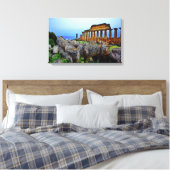Griechischer Tempel Leinwanddruck (Insitu (Schlafzimmer))