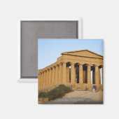 Griechischer Tempel Magnet (Vorderseite/Rückseite)