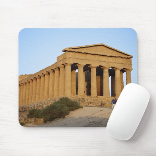 Griechischer Tempel Mousepad (Mit Mouse)
