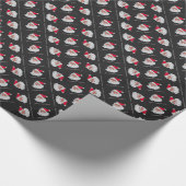 Griechischer Weihnachtsmann #2 Geschenkpapier (Ecke)