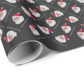 Griechischer Weihnachtsmann #2 Geschenkpapier (Rolleneckpunkt)