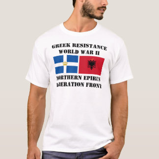Griechischer Widerstand MAVI T-Shirt