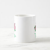 Griechischer YiaYia-Becher mit Rosen Kaffeetasse (Mittel)