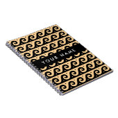 Griechischer Zeigerschlüssel, Wave Key, Braun, Ihr Notizblock (Rechte Seite)