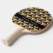 Griechischer Zeigerschlüssel, Wave Key, Braun, Ihr Tischtennis Schläger (Vorderseite)