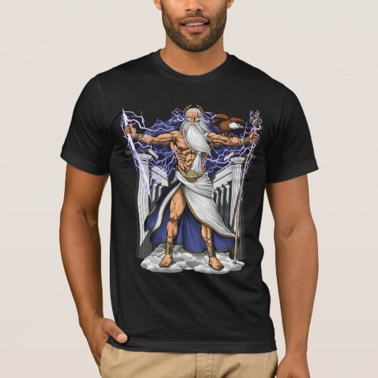 Griechischer Zeus T-Shirt (Vorderseite)