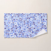 Griechisches Alphabet Badhandtuch Set (Handtuch)
