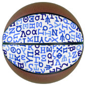 Griechisches Alphabet Basketball (Vorderseite)