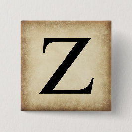 Griechisches Alphabet-BuchstabeZeta Button