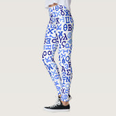 Griechisches Alphabet Leggings (Links)