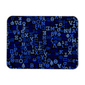 Griechisches Alphabet Magnet (Horizontal)