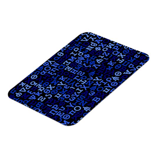 Griechisches Alphabet Magnet (Linke Seite)