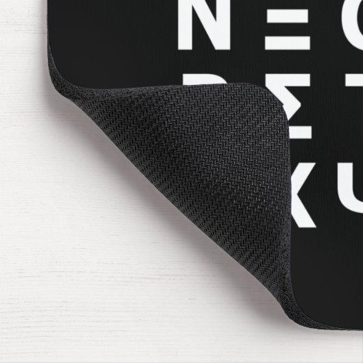 Griechisches Alphabet-Maus-Pad Mousepad (Ecke)