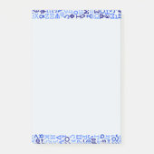 Griechisches Alphabet Post-it Klebezettel (Vorderseite)