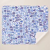 Griechisches Alphabet Sherpadecke (Vorderseite (Horizontal))