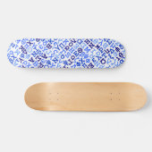 Griechisches Alphabet Skateboard (Horizontal)