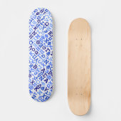 Griechisches Alphabet Skateboard (Vorderseite)