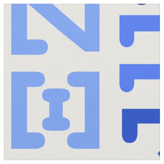 Griechisches Alphabet Stoff (Nahaufnahme)