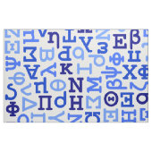 Griechisches Alphabet Stoff (Fat Quarter (45,7 x 55,9 cm))