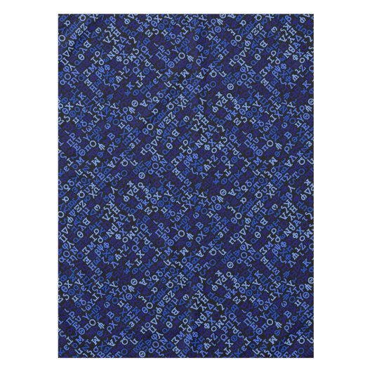 Griechisches Alphabet Tischdecke (Vorderseite)