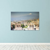 Griechisches Amphitheater 2 Leinwanddruck (Insitu (Holzboden))