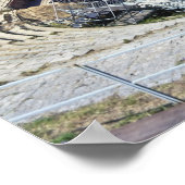 Griechisches Amphitheater 2 Poster (Ecke)