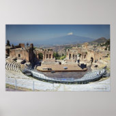 Griechisches Amphitheater 2 Poster (Vorne)
