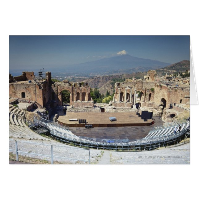 Griechisches Amphitheater 3 (Vorderseite (Horizontal))
