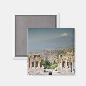 Griechisches Amphitheater Magnet (Vorderseite/Rückseite)