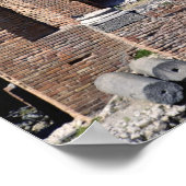 Griechisches Amphitheater Poster (Ecke)