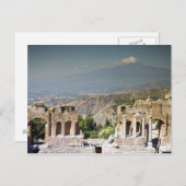 Griechisches Amphitheater Postkarte (Vorne/Hinten)