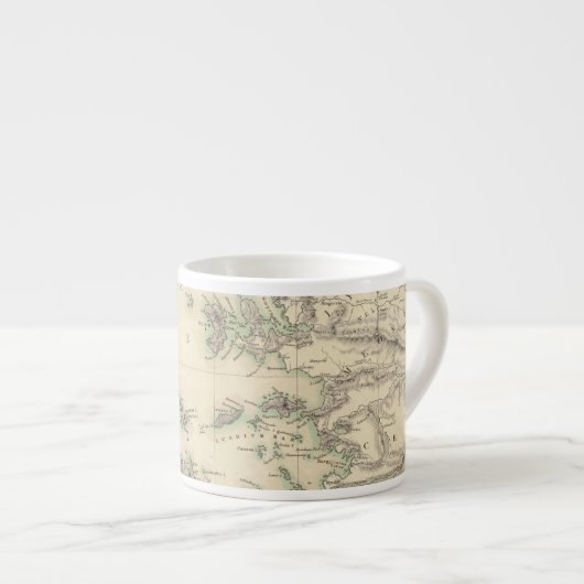 Griechisches Archipel, alt Espressotasse (Vorderseite Rechts)