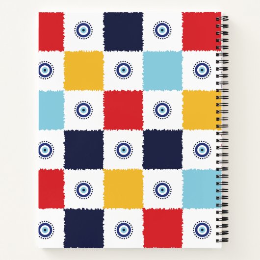 Griechisches Augaplatt Notizblock (Rückseite)