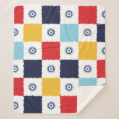 Griechisches Augaplatt Sherpadecke (Vorderseite)