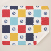 Griechisches Augaplatt Sherpadecke (Vorderseite (Horizontal))